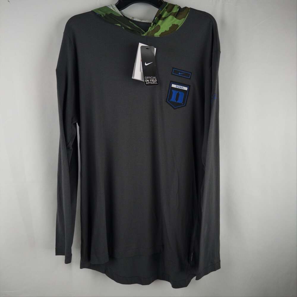 Nike Duke Blue Devils Men's Long Sleeve Performance Hoodie Shirt